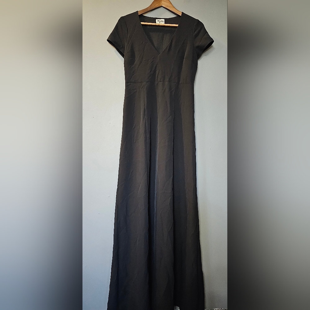 Show Me‎ Your MuMu Geneva Black Maxi Dress Womens Size M
